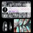 140pc 3D Diamond Soft Gel Nail Tips Style 01 Nail Art Designs