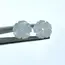 Bauhinia Flower Beads White Mother Of Pearl 12mm Hand Carved WM-0207