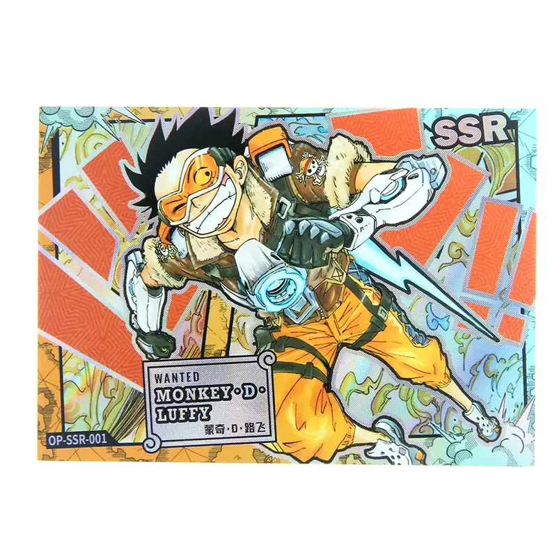 One Piece x Borderlands Monkey D Luffy SSR 001 Kabag 8 Trading Card
