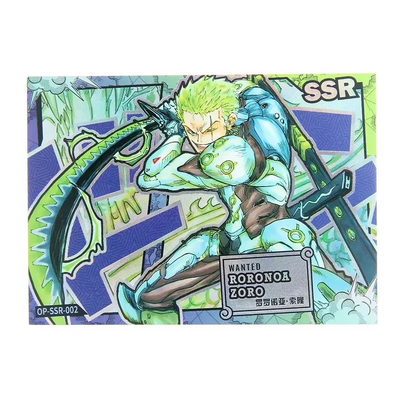 One Piece x Borderlands Roronoa Zorro SSR 002 Kabag 8 Trading Card
